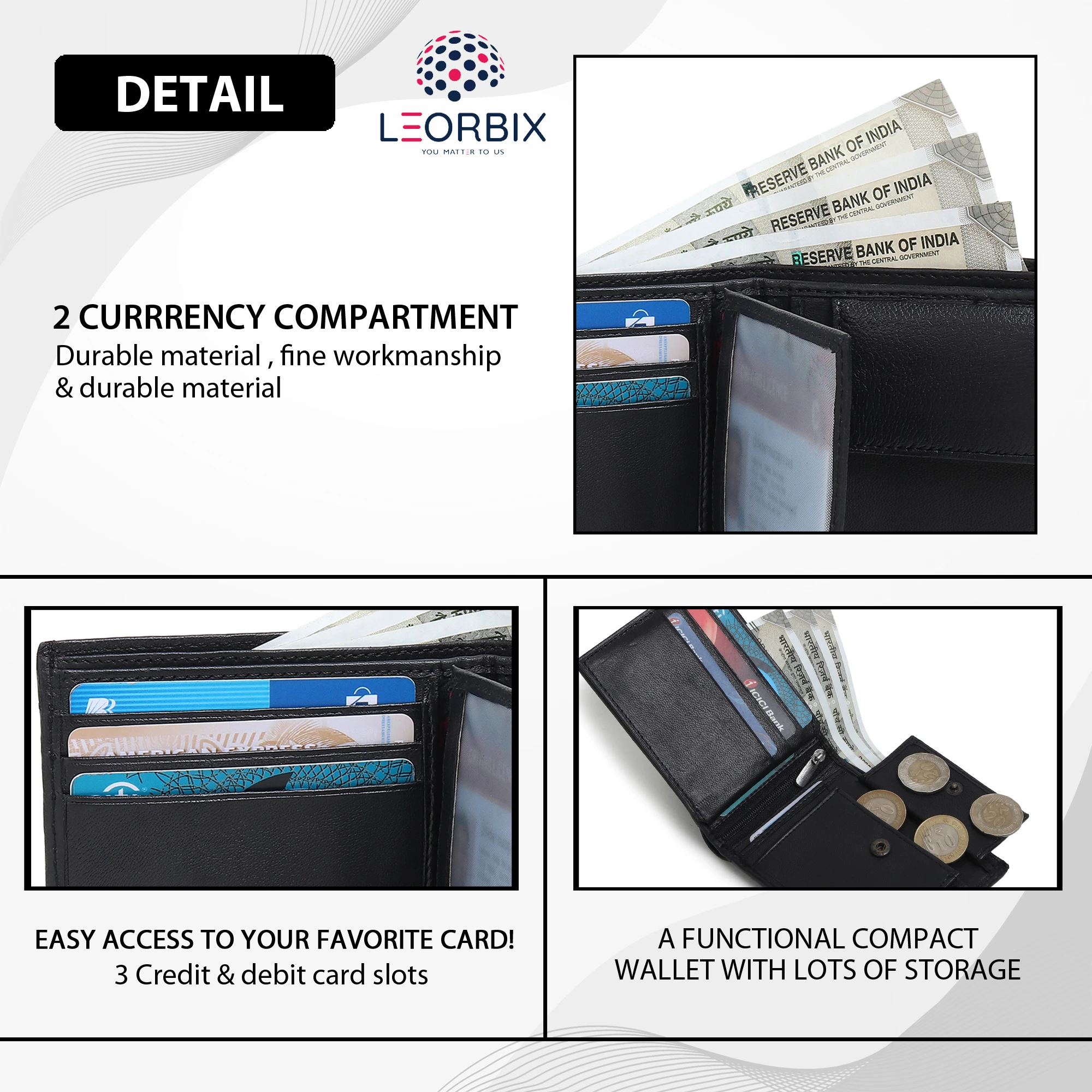 Men's Wallet - Black